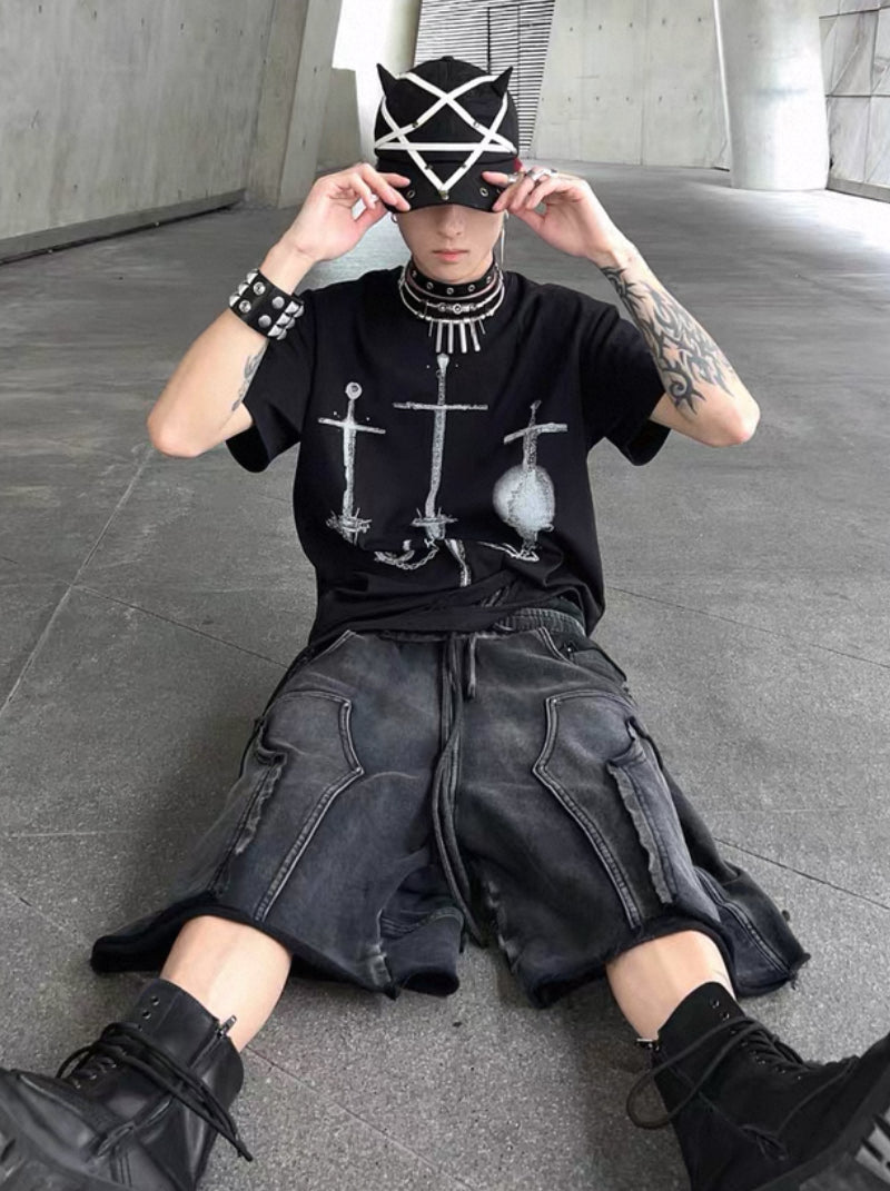 DND4DES Double waste Half pants