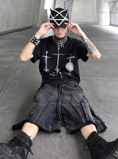 DND4DES Double waste Half pants