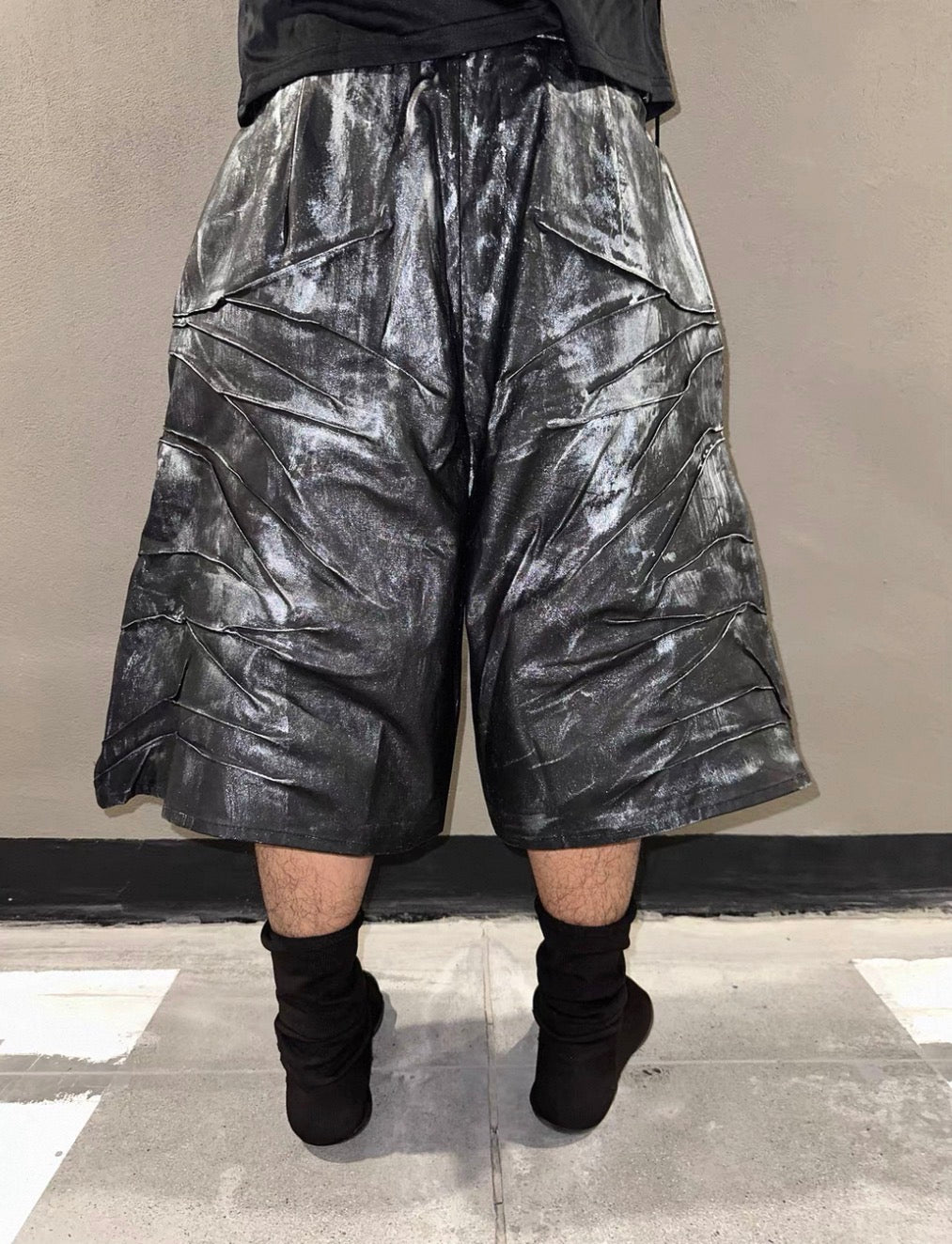 LELOSANGE x JAESTUDIOS Long Half pants