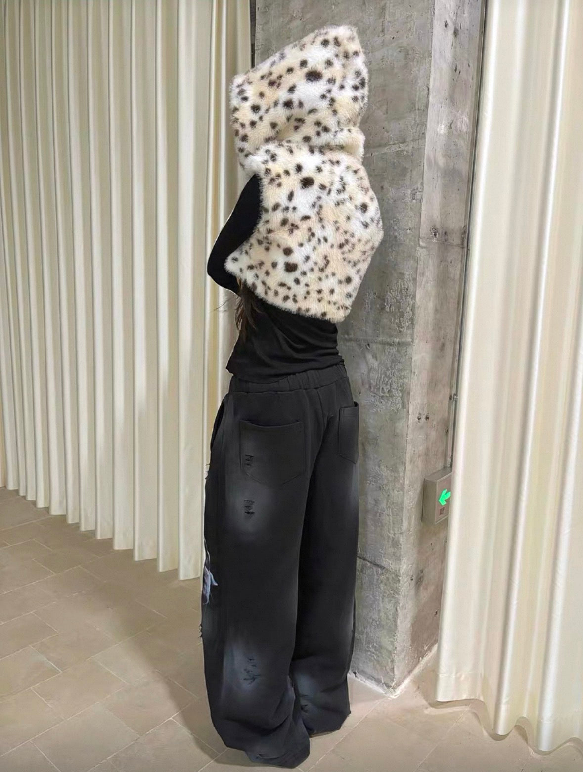 99CLUB Wash Sweat Pants