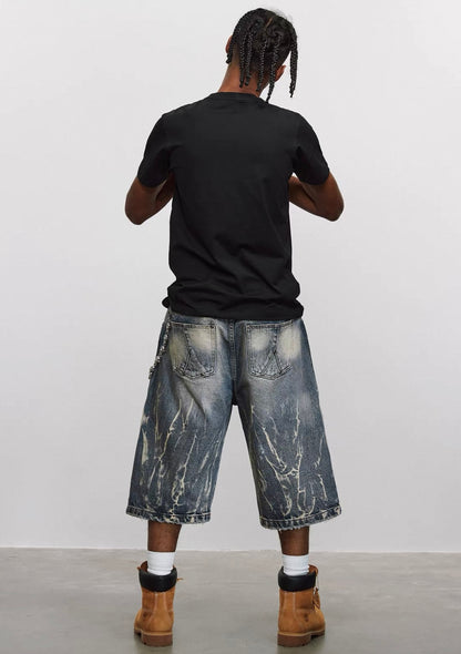 ANTIDOME WORLDWIDE Denim Half Pants