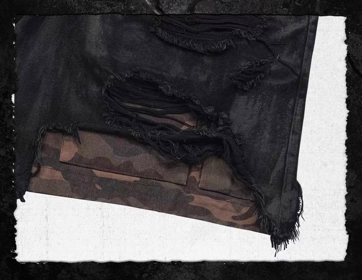 UNDERWATE Camo half pants