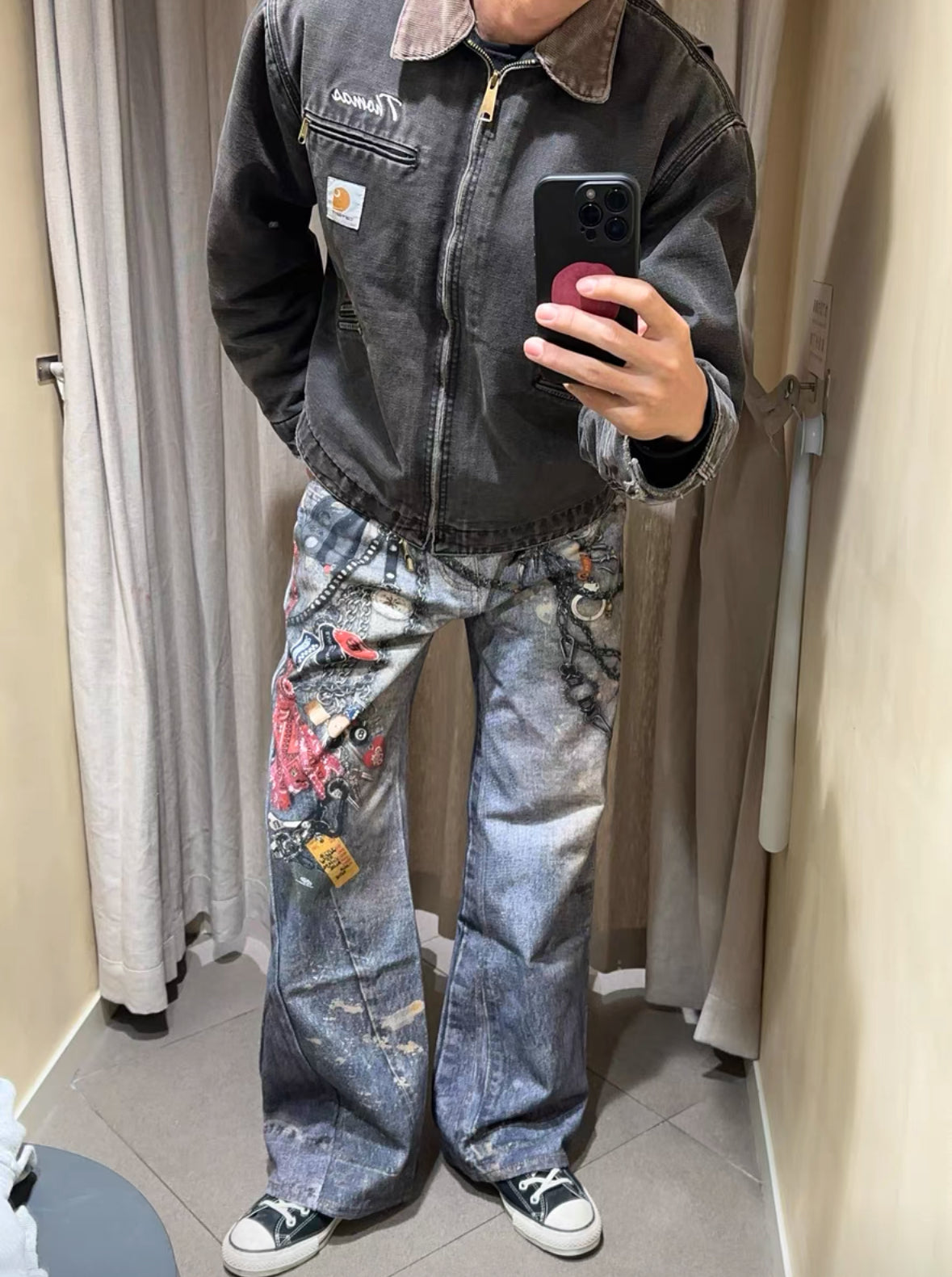 EPOWER Print Wide Pants