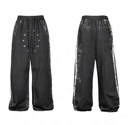 LOSECONTROLEDGE Zip Hoodie&Pants Set Up