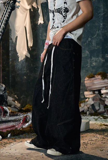 PAIKI Double Waist Pants