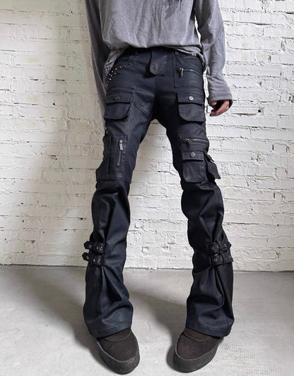 FROMTHEISLAND Cargo Flare Pants