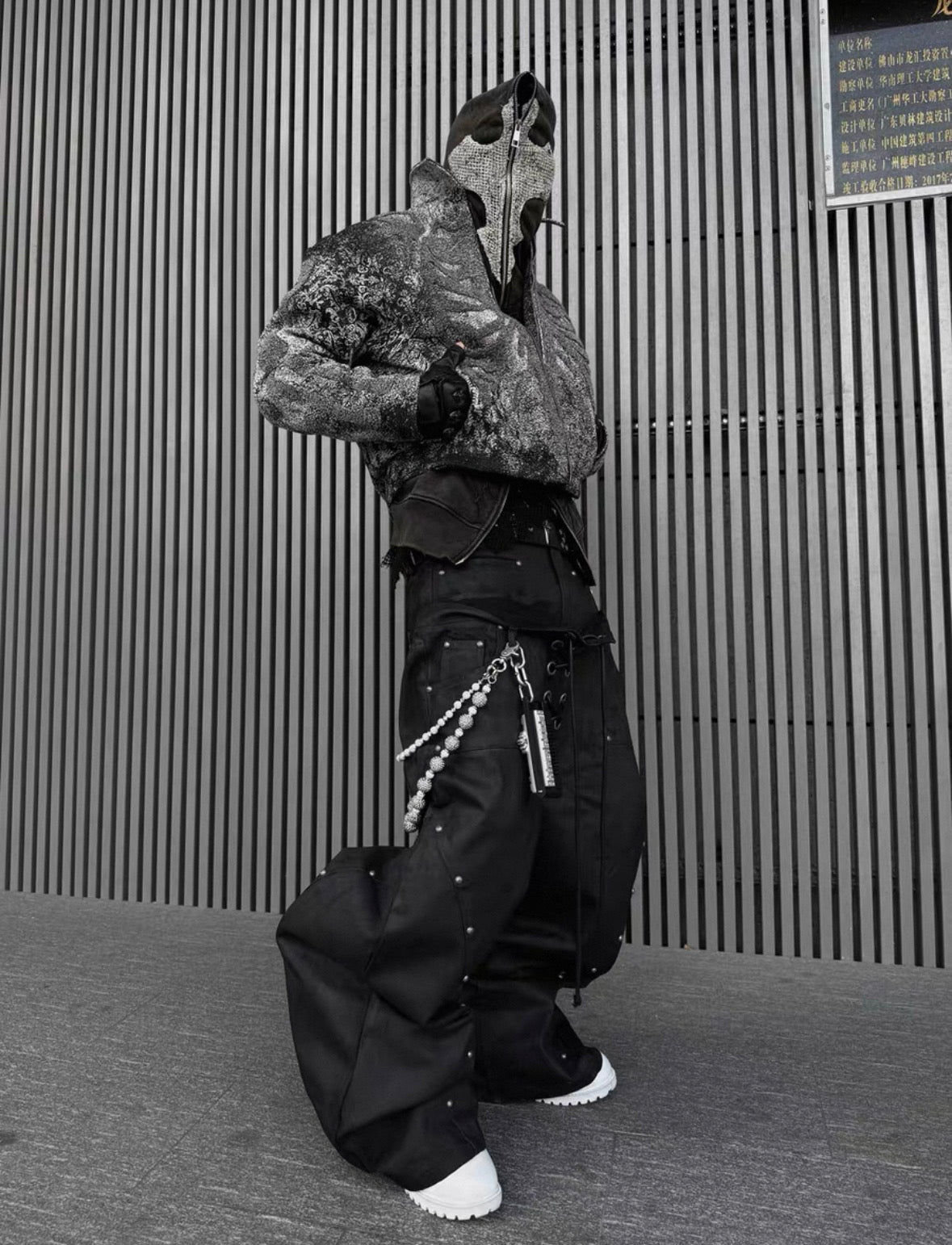 EODUP Skeleton Short Jacket