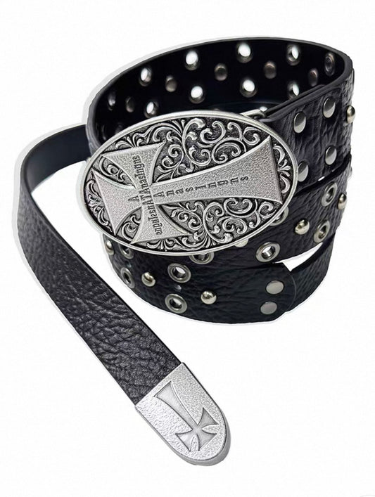 ATANOTHINGNESS Cross buckle belt