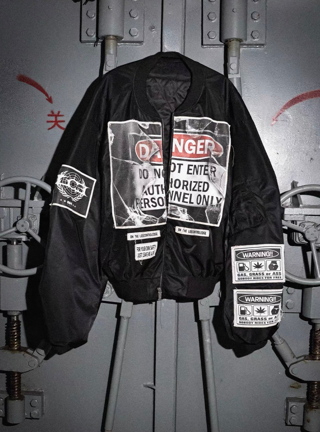 LOSECONTROLEDGE Bomber Fit MA-1