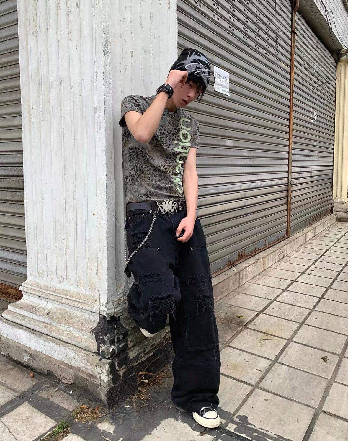 Leopard Slim Fit T-Shirt