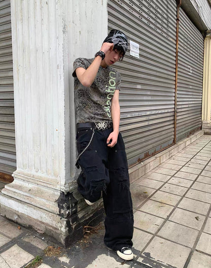 Leopard Slim Fit T-Shirt