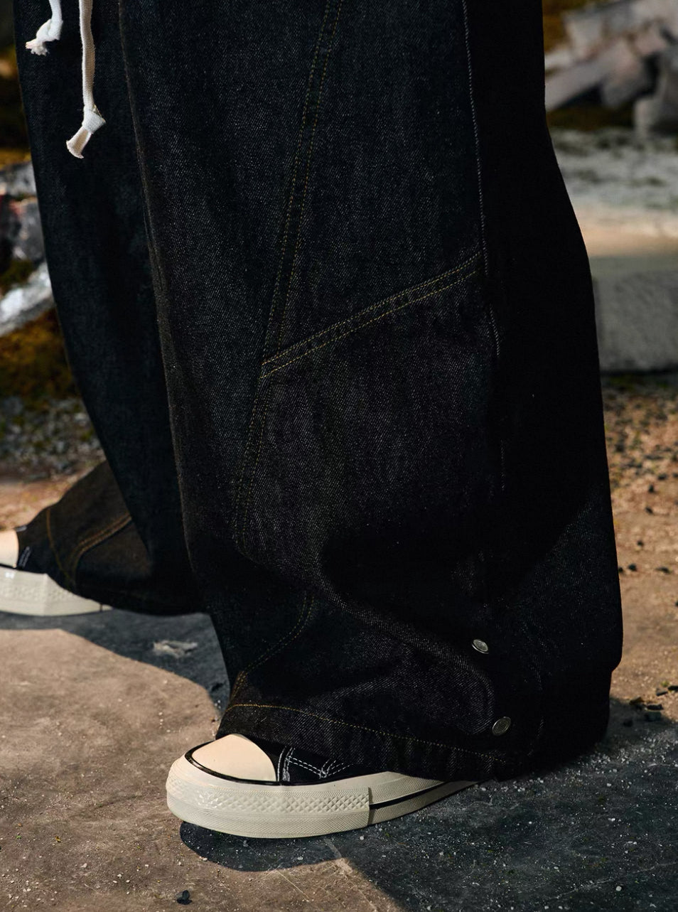 PAIKI Double Waist Pants