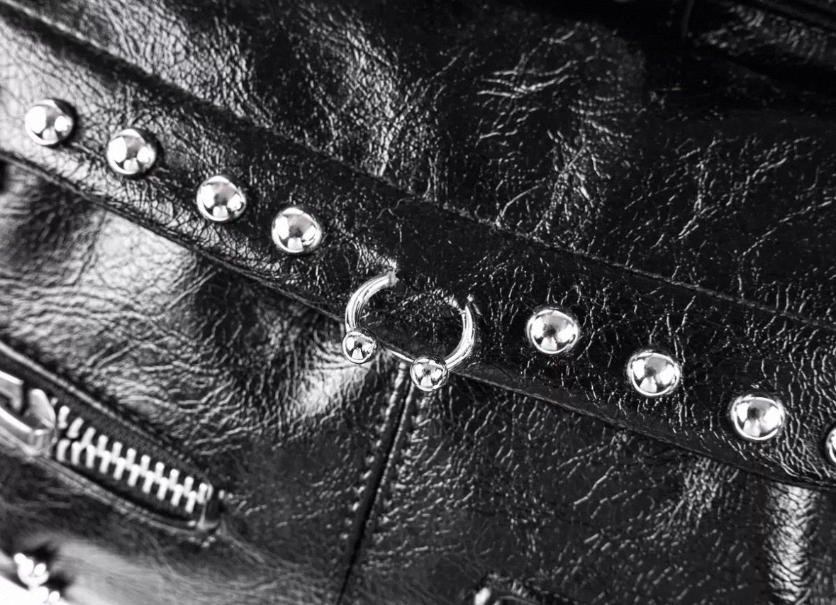 REBEL WAVE PU Lether Cross Back Pack