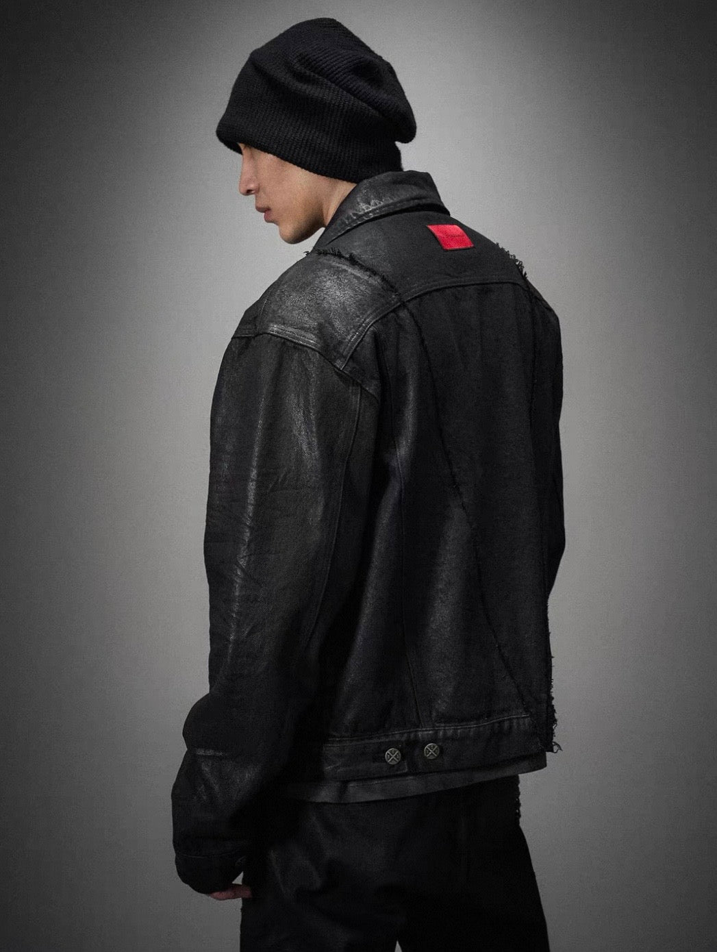 EODUP Wax Denim Jacket