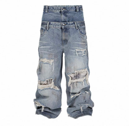 THEWET Double Waist Pants