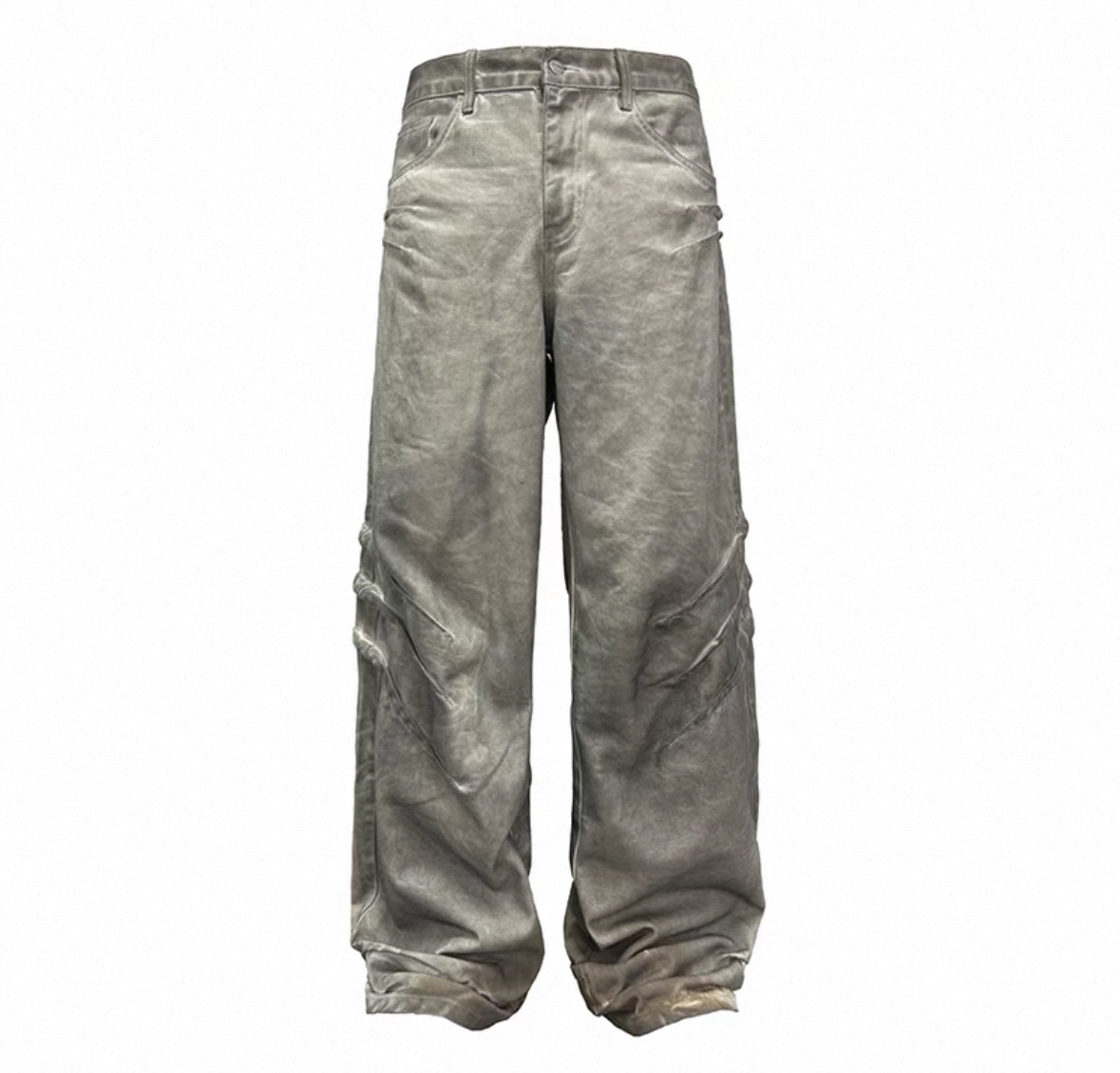 JCAESAR Scratched Jeans