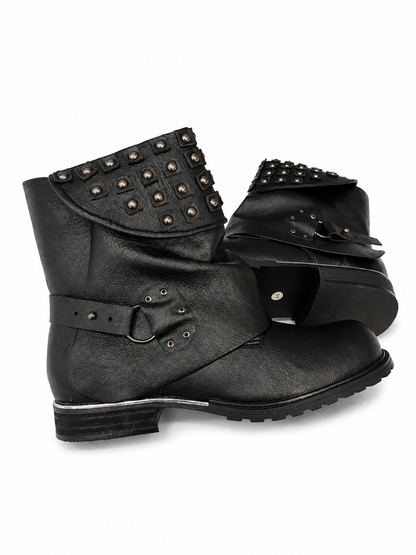 Studded Short Boots