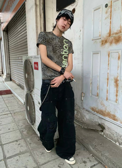Leopard Slim Fit T-Shirt