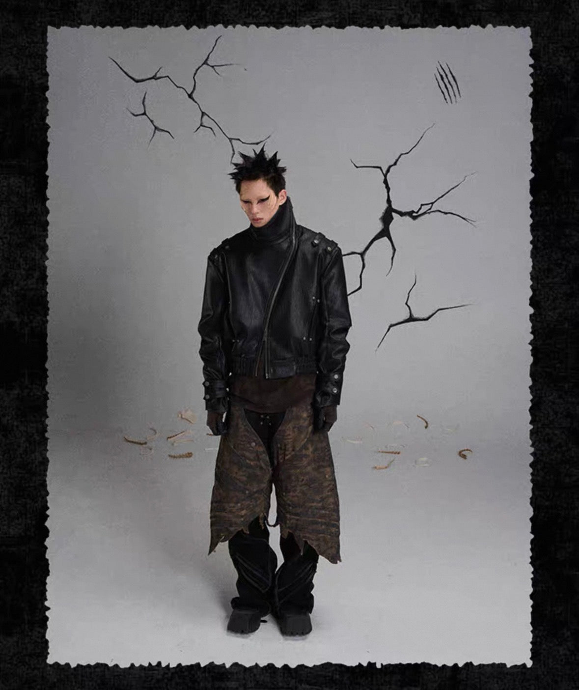 FLYERRER PU Leather Jacket