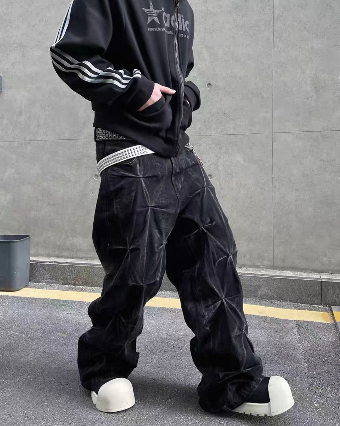 DARK FOG Design Wide pants