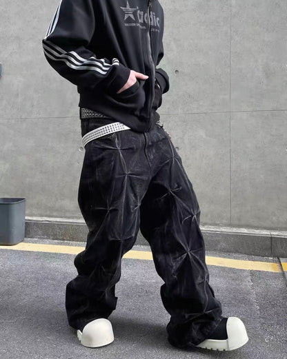 DARK FOG Design Wide pants