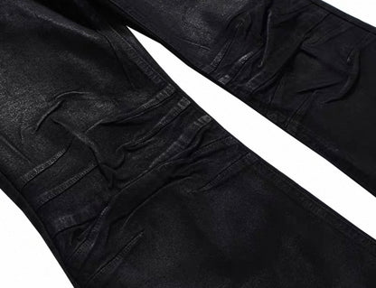 【期間限定販売】MOCLOSE Simple Denim Flare Pants