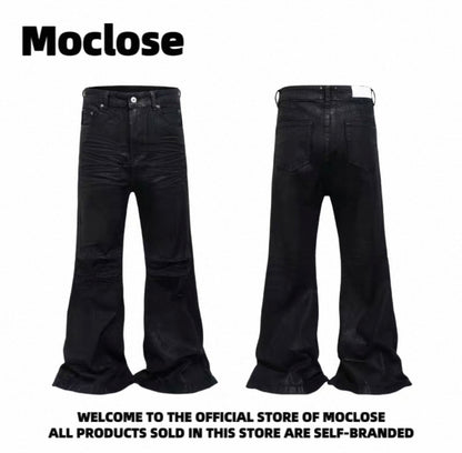 【期間限定販売】MOCLOSE Simple Denim Flare Pants