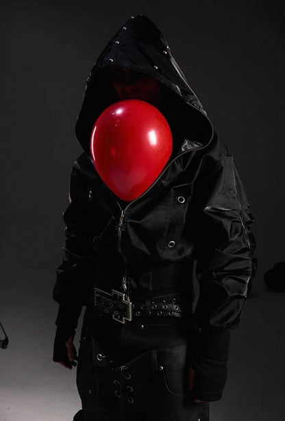 DARKRTPTS Short Length Hoodie Jacket