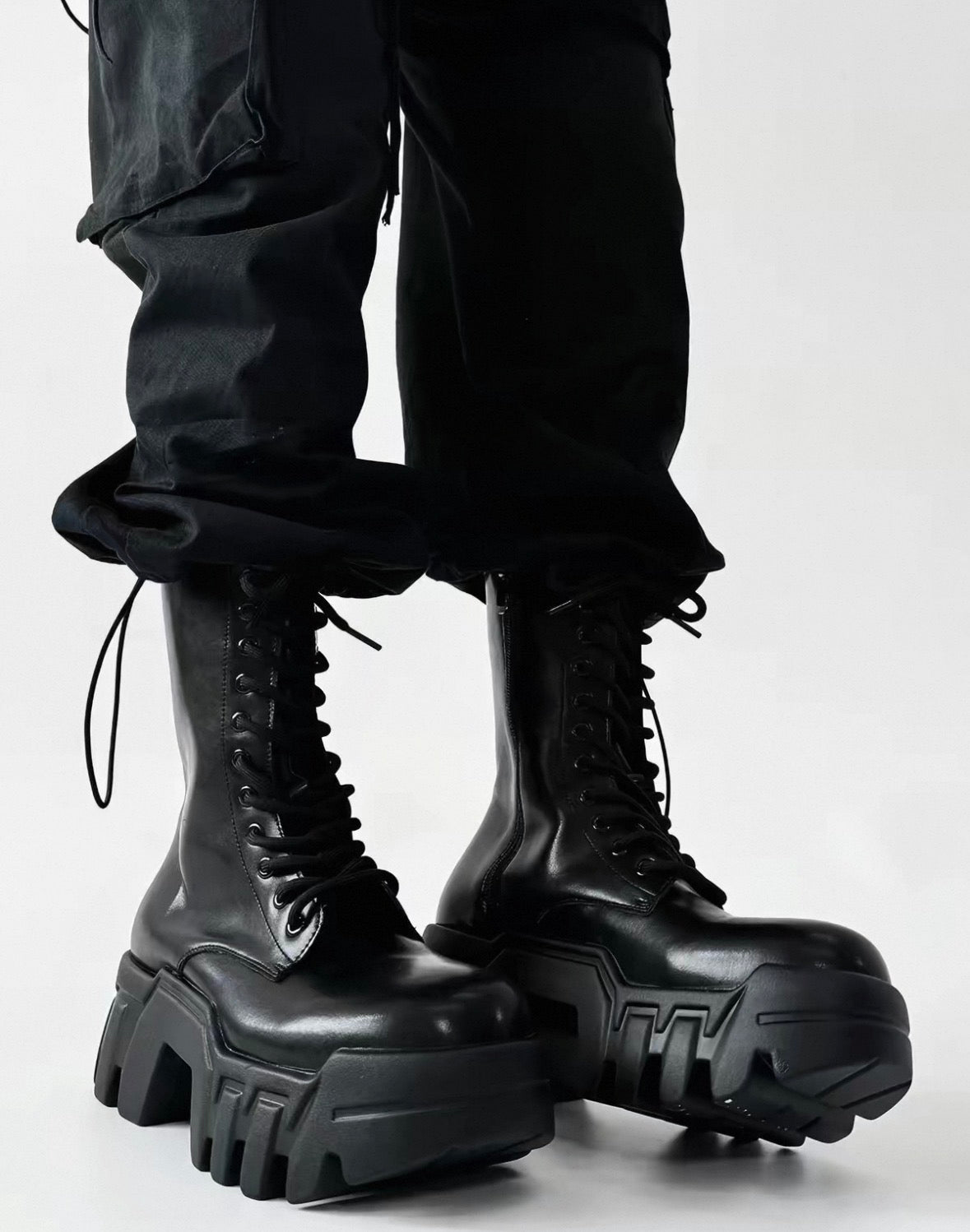 Platform Combat Boots
