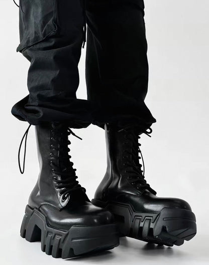 Platform Combat Boots