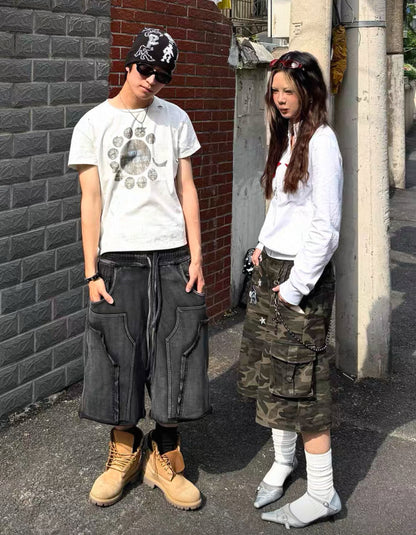 DND4DES Double waste Half pants