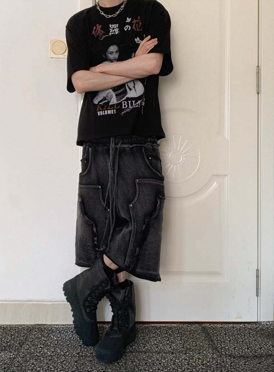 DND4DES Double waste Half pants