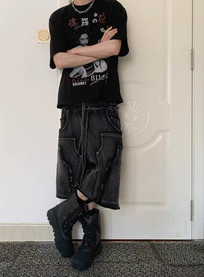 DND4DES Double waste Half pants