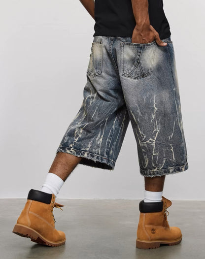 ANTIDOME WORLDWIDE Denim Half Pants