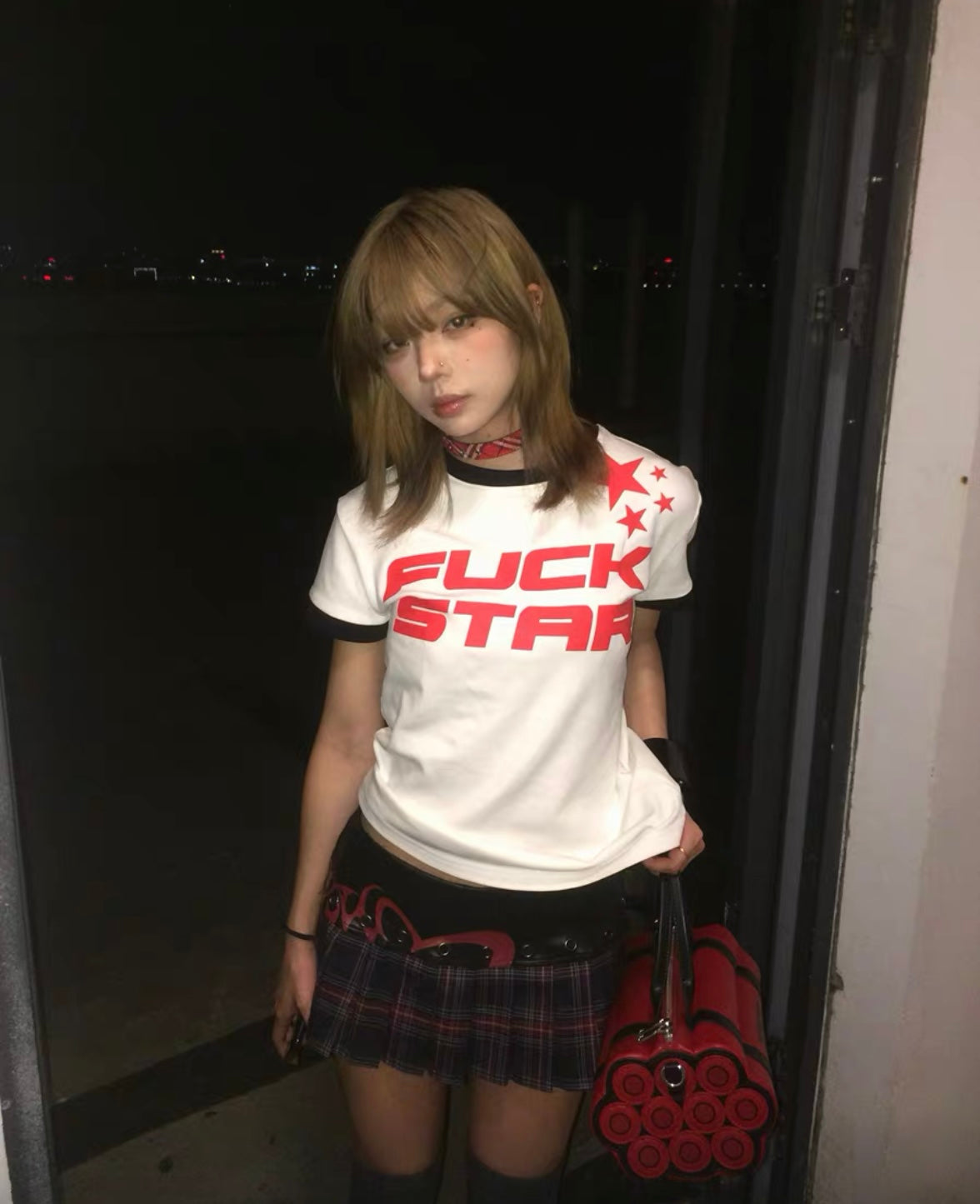 99CLUB Fxxk star T-shirt