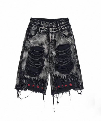 STARTEXCEEDEND Destroy Half Pants
