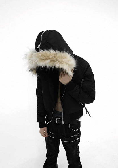 Rivet N2B Fur Collar Flight Jacket