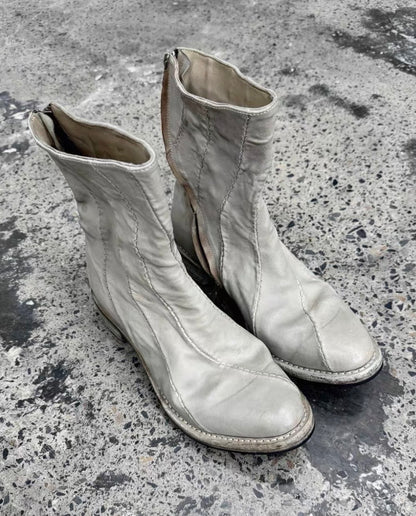Vintage Leather Engineer Boots