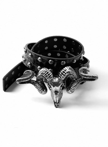 DARKRTPTS Devil motif belt