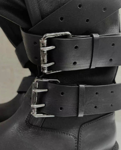 SELFISH SELECT PU Lether Long Boots