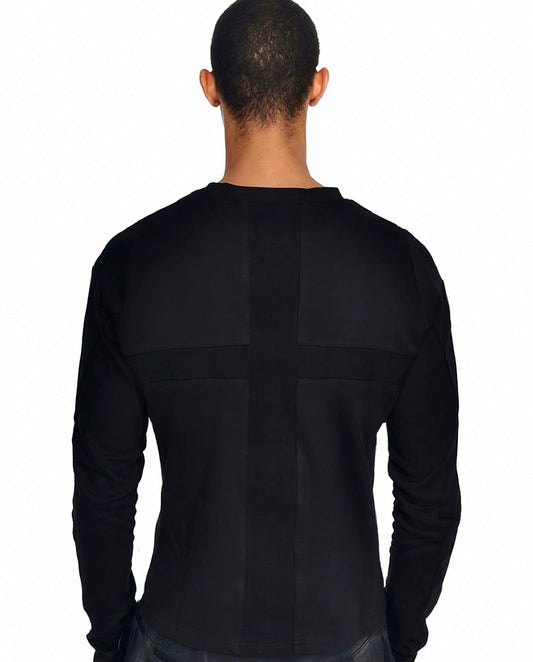 REBEL WAVE Back Cross Long Sleeve