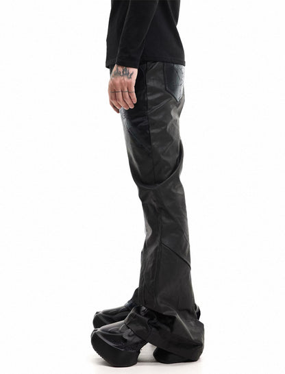 SCD CROWD Patch Work Slim Fit Pants