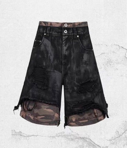 UNDERWATE Camo half pants