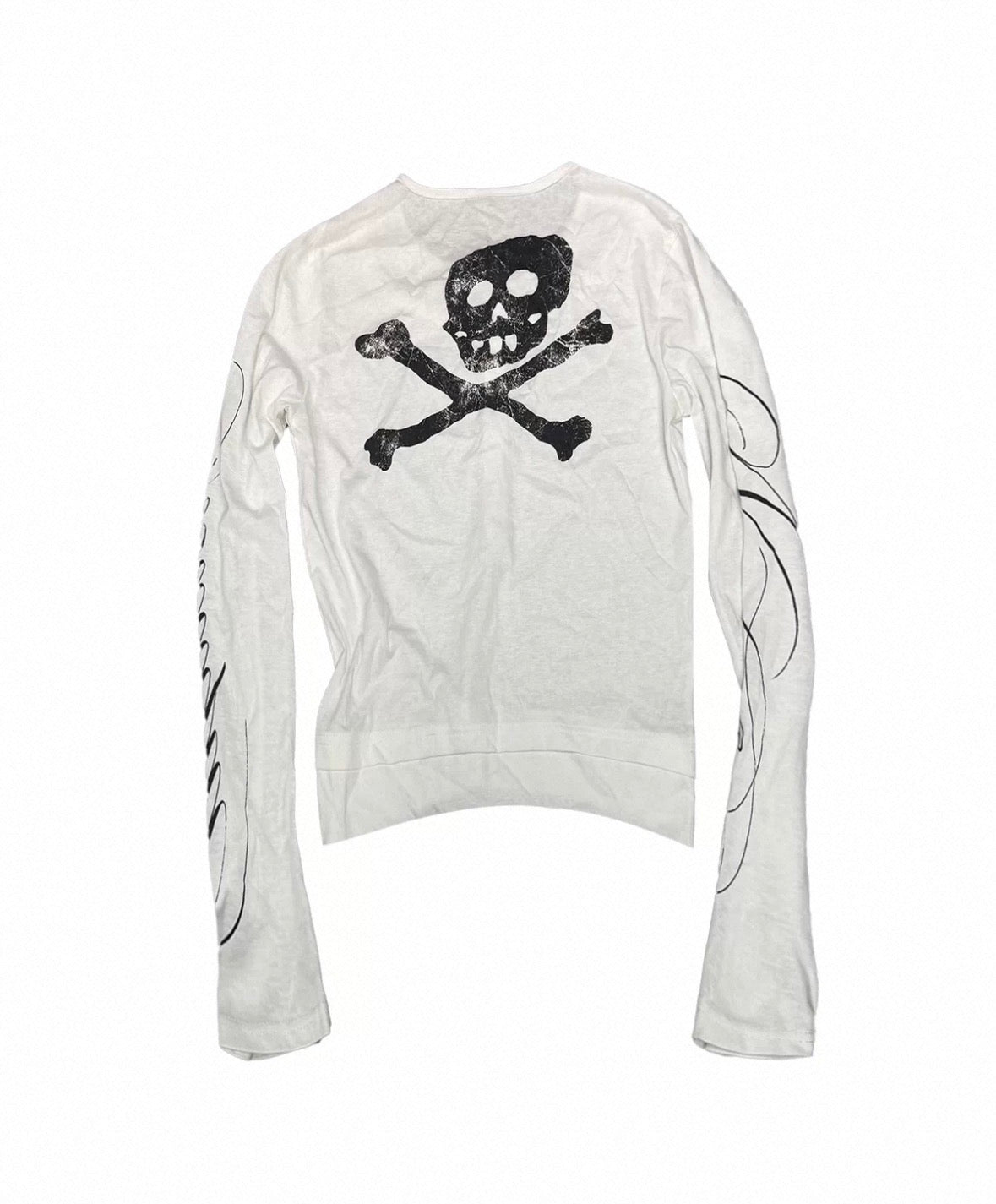 DETW Double Collar Graphic Long Sleeve