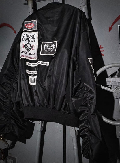 LOSECONTROLEDGE Bomber Fit MA-1