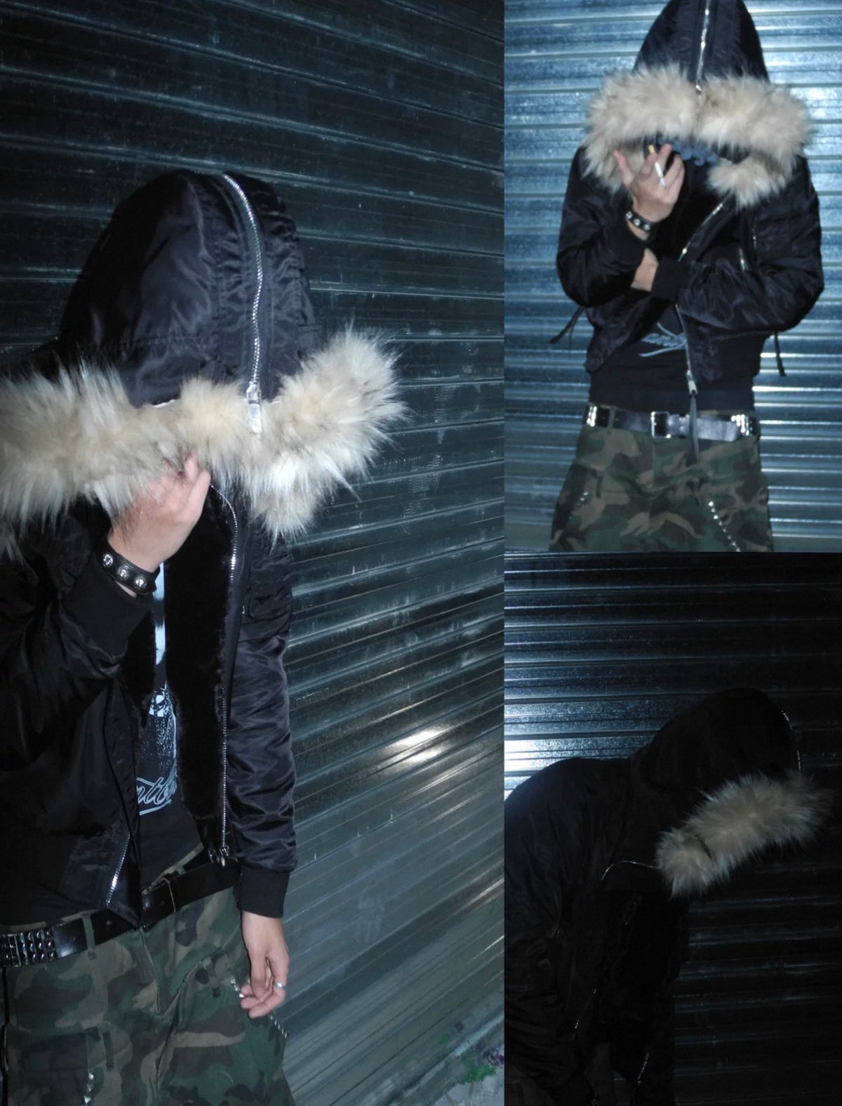 Rivet N2B Fur Collar Flight Jacket