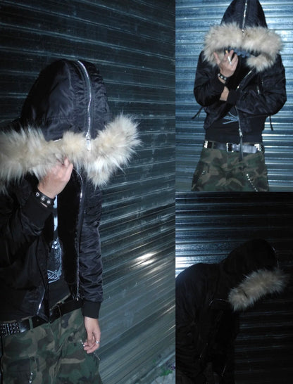 Rivet N2B Fur Collar Flight Jacket