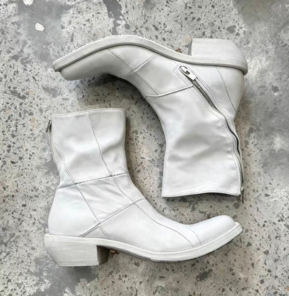 Leather Engineer Boots