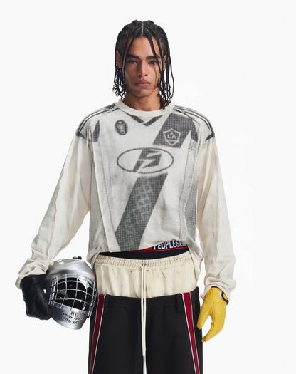 PEOPLESENSE Mesh racing shirt
