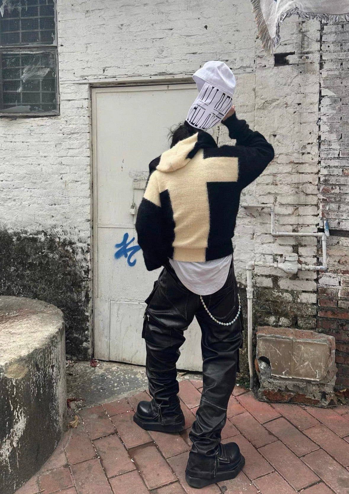 EVI GAZER Black poket pants